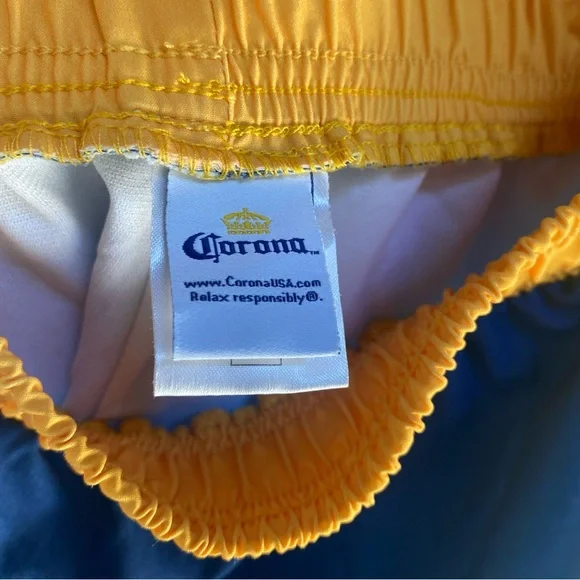 Corona Women's Shorts M - Blue and Yellow - Picture 4 of 5